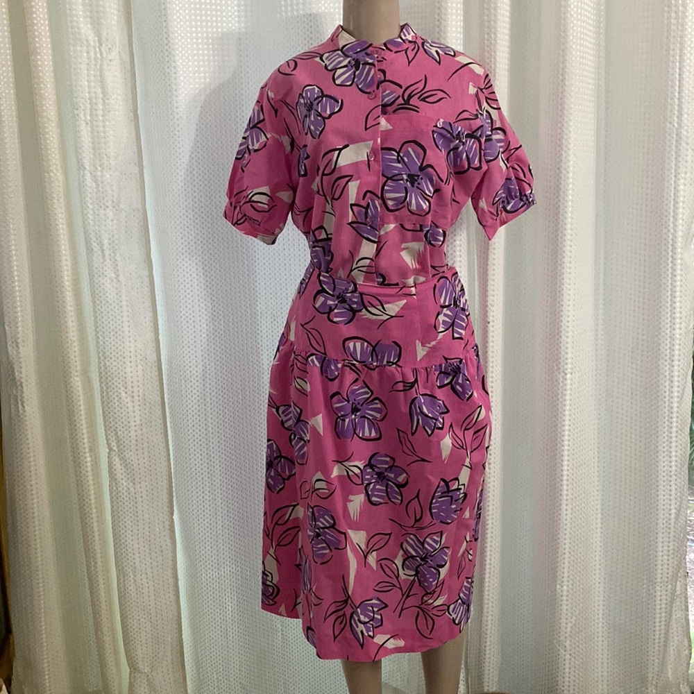 Vintage Matching top and skirt
